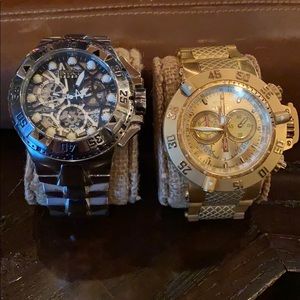 2 Men’s Invicta Watches